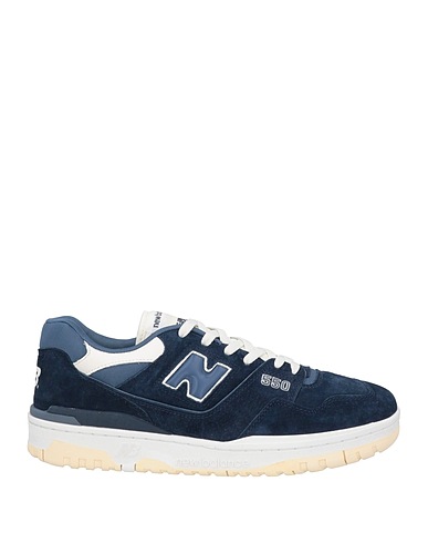 NEW BALANCE Sneakers Marineblau Leder, Gewebefasern