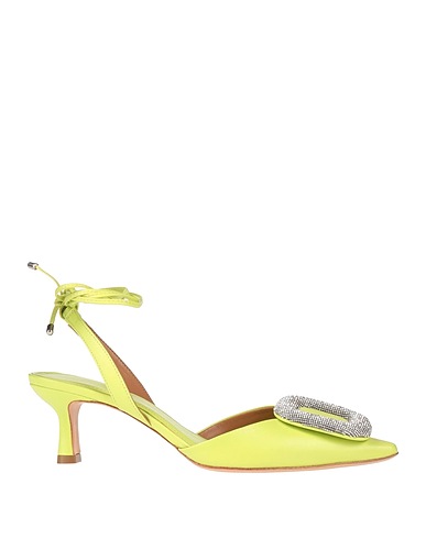 CARTECHINI Pumps Limettengrün Leder