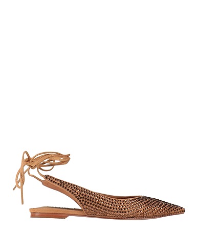 BIBI LOU Ballet flats Beige Textile fibers