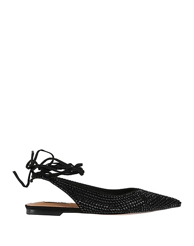 BIBI LOU Ballet flats Black Textile fibers