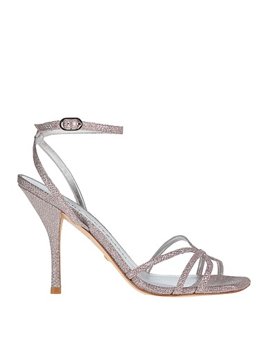 STUART WEITZMAN Sandals Antique rose Textile fibres