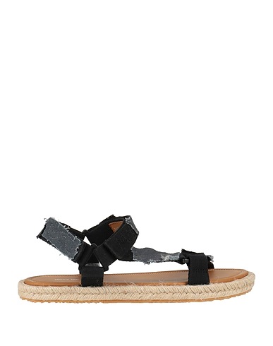 MAISON MARGIELA Espadrilles Black Textile fibres