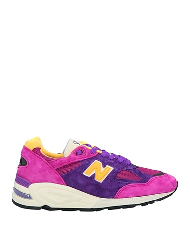 NEW BALANCE Sneakers Leather, Textile fibres