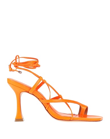 CARTECHINI Dianetten Orange Leder