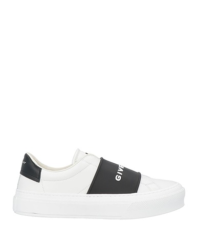 GIVENCHY Sneakers White Calfskin, Plastic