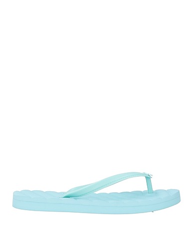 TORY BURCH Infradito Celeste Gomma