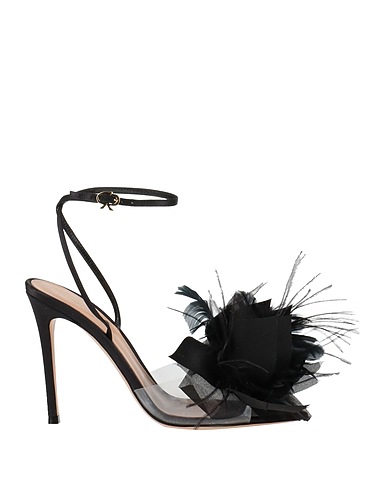 GIANVITO ROSSI Sandals Textile fibers, Plastic