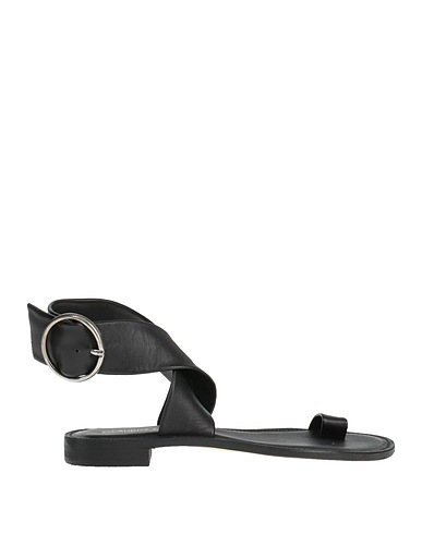 CLAUDIO CUTULI Flip flops Calfskin
