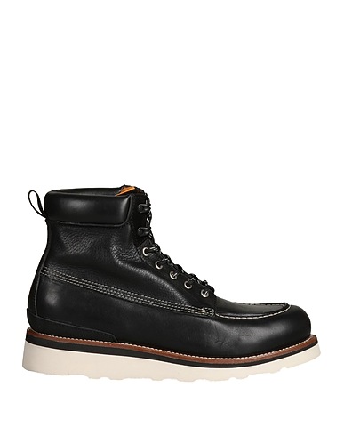 WOOLRICH Ankle boot Black 88% Calfskin, 12% Goat skin