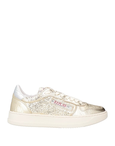 REPLAY Sneakers Platinum Soft Leather, Textile fibres