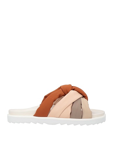 INUIKII Sandals Brown Textile fibres