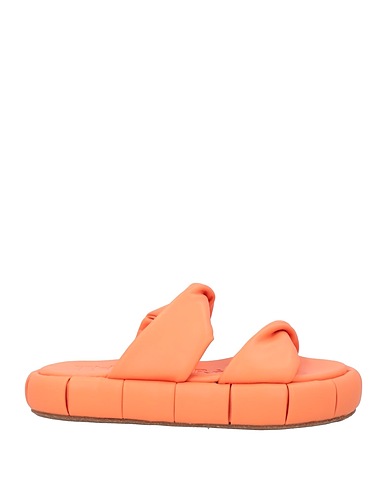 THEMOIRÈ Sandals Salmon pink Textile fibres