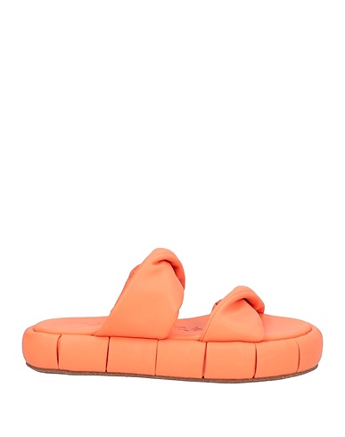 THEMOIRÈ Sandals Orange Textile fibres