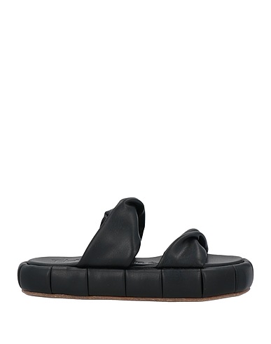THEMOIRÈ Sandals Black Textile fibres