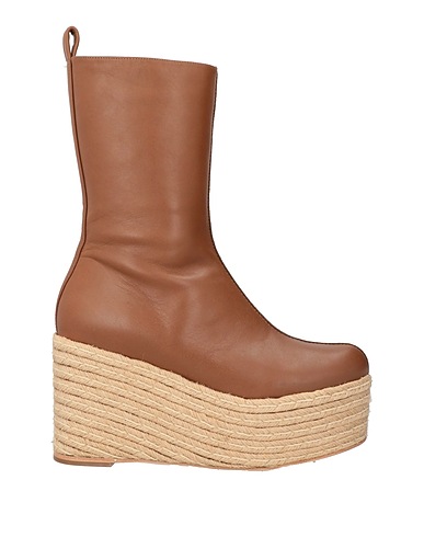 PALOMA BARCELÓ Ankle boot Brown Soft Leather