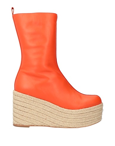 PALOMA BARCELÓ Stiefelette Orange Leder