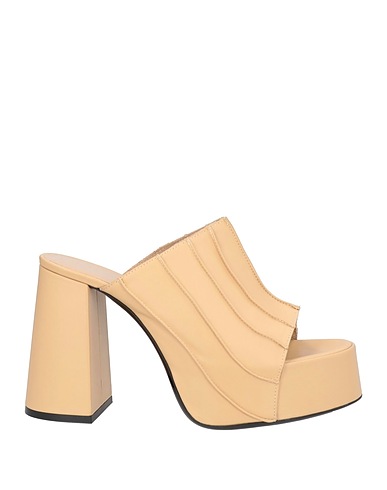 BY FAR Sandalen Sand Leder
