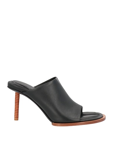 JACQUEMUS Sandali Nero Pelle
