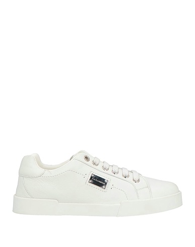 DOLCE&GABBANA Sneakers White Soft Leather
