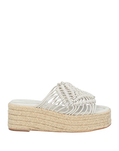 PALOMA BARCELÓ Espadrillas Off white Pelle
