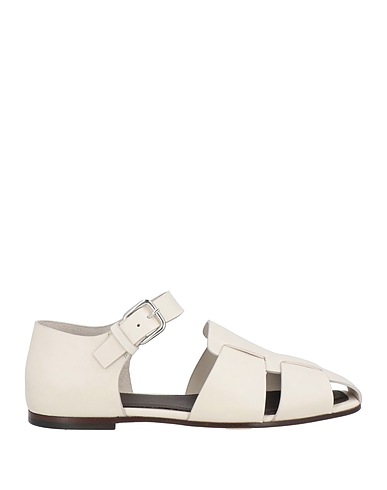 OFFICINE CREATIVE ITALIA Sandals Ivory Soft Leather