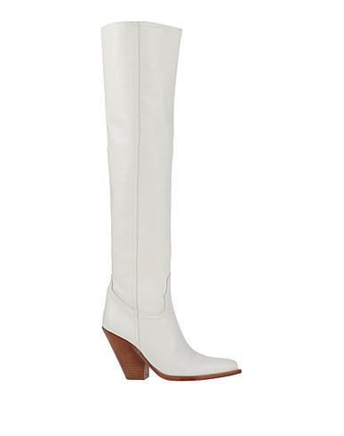 SONORA Boots White Soft Leather