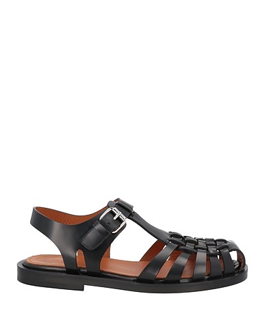 MARNI Sandals Black Soft Leather