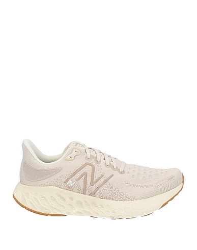 NEW BALANCE Sneakers Sand Textile fibres, Vegetable-tanned leather