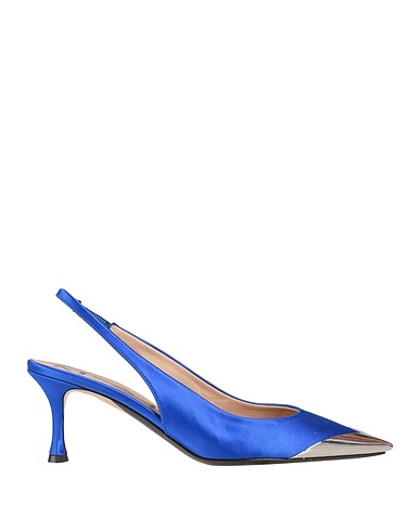 N°21 Pump Bright blue Polyester