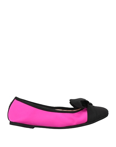 N°21 Ballet flats Fuchsia Textile fibres