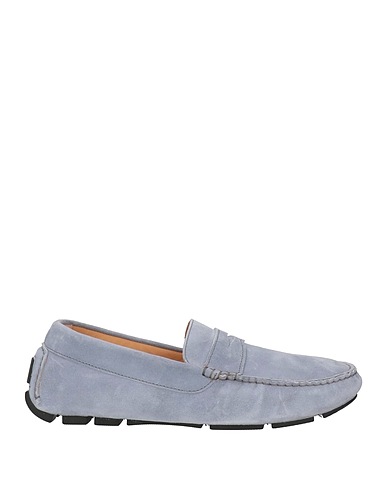 BOEMOS Loafers Light blue Leather