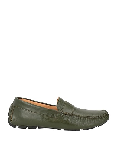 BOEMOS Loafers Military green Soft Leather