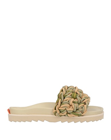 INUIKII Sandals Sage green Textile fibres
