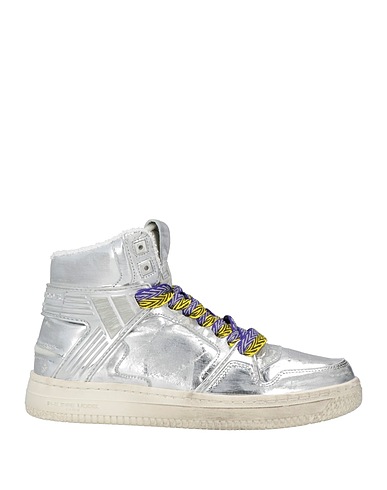 PHILIPPE MODEL Sneakers Silver Soft Leather