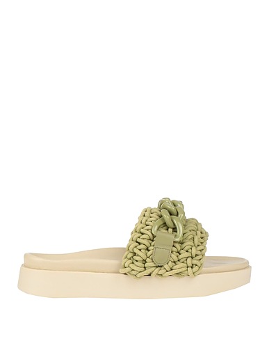 INUIKII Sandali Verde militare Fibre tessili