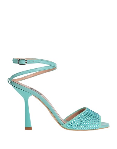 ISLO ISABELLA LORUSSO Sandals Turquoise Leather