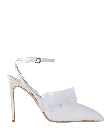 MARC ELLIS Pump White Textile fibers