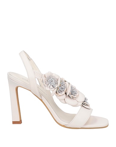 DANIELE ANCARANI Sandals White Soft Leather