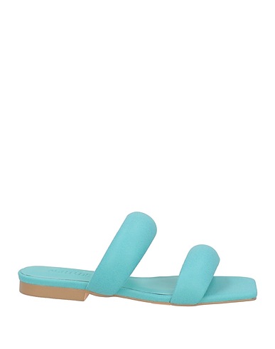 ACTITUDE by TWINSET Sandali Turchese Fibre tessili