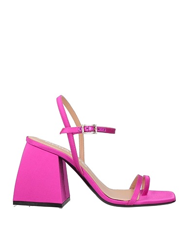 NODALETO Flip flops Fuchsia Textile fibers