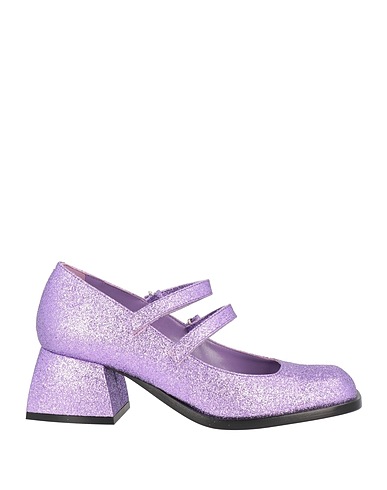 NODALETO Pump Mauve Textile fibers