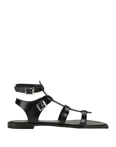 CAFèNOIR Sandals Black Leather