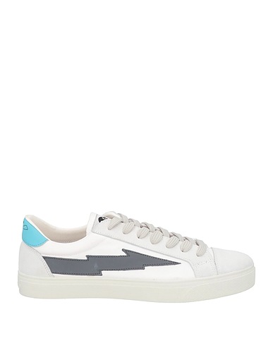SANYAKO Sneakers Grigio chiaro Pelle, Fibre tessili