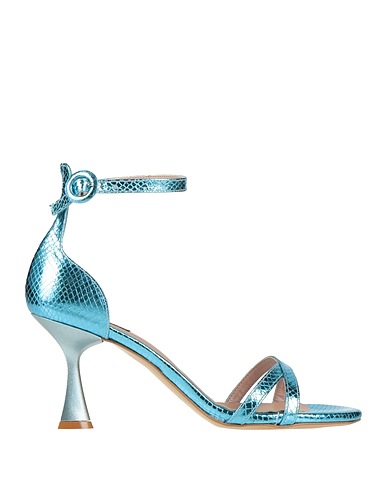 ISLO ISABELLA LORUSSO Sandals Azure Textile fibers