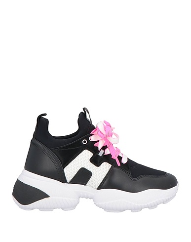 HOGAN Sneakers Black Textile fibres, Leather