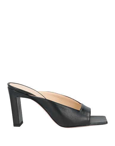 WANDLER Sandals Black Lambskin