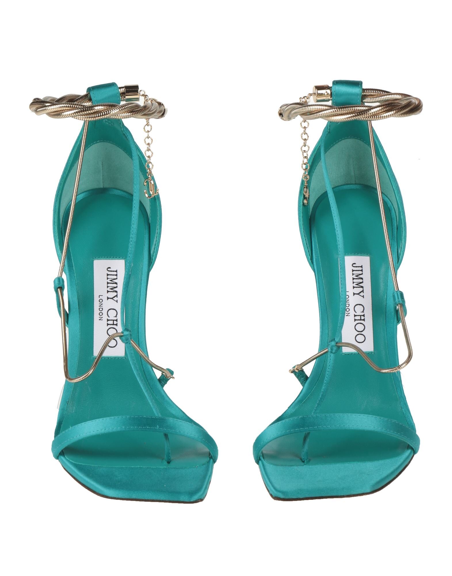 JIMMY CHOO Footwear | Deep teal Women's Sandals | YOOX