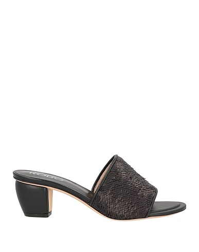 RODO Sandals Black Textile fibers