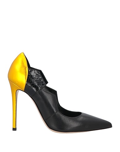 D·MILANO Décolleté Nero Pelle