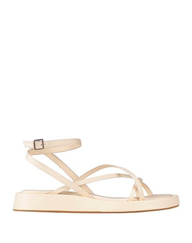 GIA / RHW Sandals Ivory Textile fibers